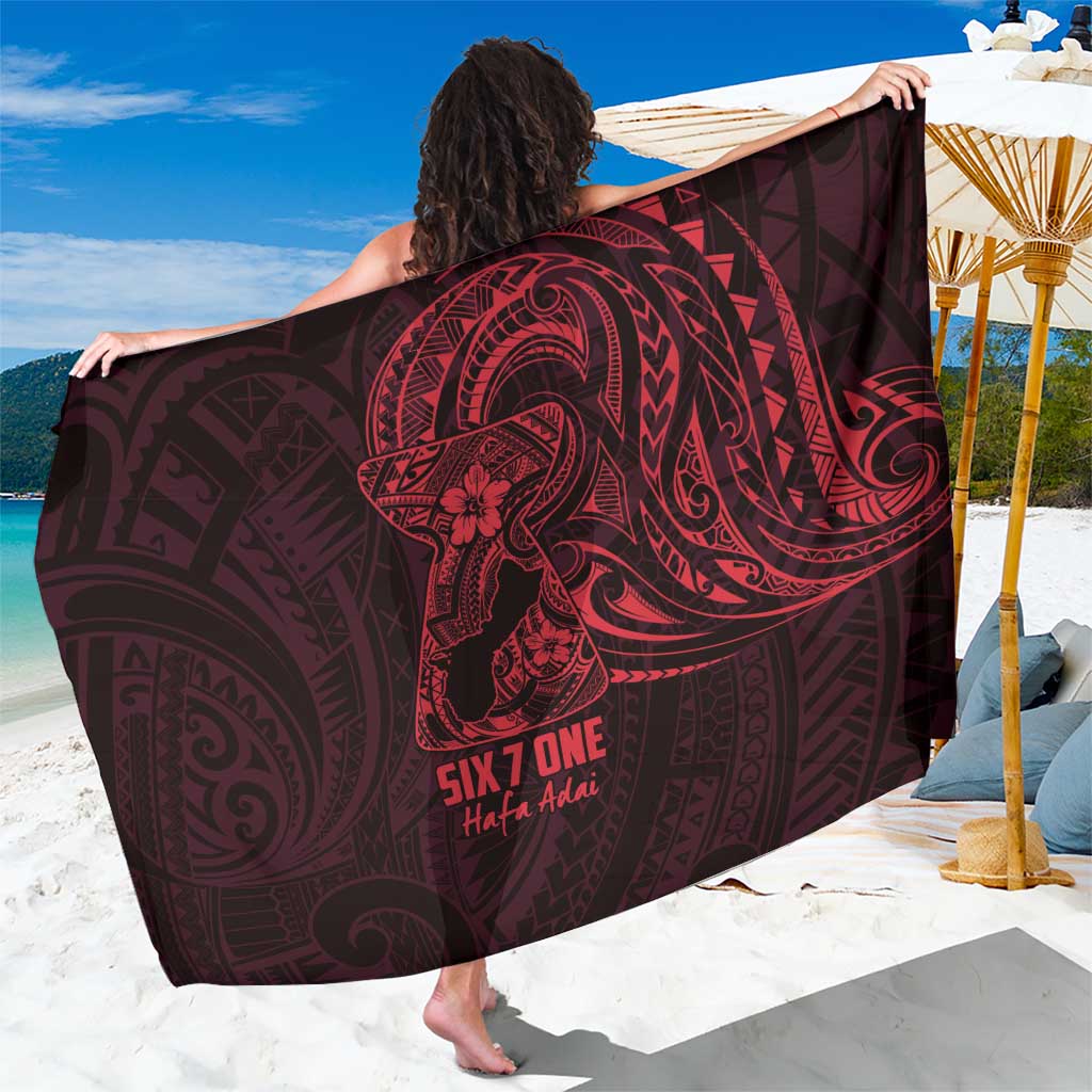 Oxblood Guam Latte Stone Tribal Tattoo Sarong Hafa Adai Six 7 One