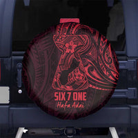 Oxblood Guam Latte Stone Tribal Tattoo Spare Tire Cover Hafa Adai Six 7 One