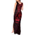 Oxblood Guam Latte Stone Tribal Tattoo Tank Maxi Dress Hafa Adai Six 7 One