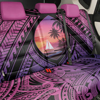 Guam Chamorro Artsy Back Car Seat Cover Guahan Sunset Beach