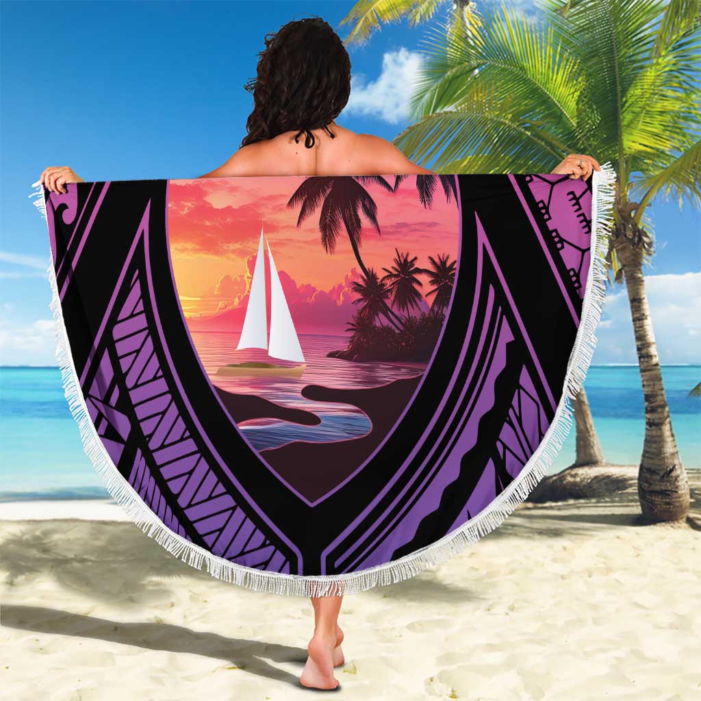 Guam Chamorro Artsy Beach Blanket Guahan Sunset Beach
