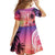 Guam Latte Stone with Map Family Matching Mermaid Dress and Hawaiian Shirt Bougainvillea Beach Sunset