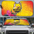 Papua New Guinea Cultural Tropical Flowers Auto Sun Shade - Polynesian Pride