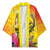 Papua New Guinea Cultural Tropical Flowers Kimono - Polynesian Pride