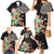 Personalized Japanese Koi Fish Family Matching Mermaid Dress and Hawaiian Shirt with Polynesian Pattern