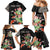 Personalized Japanese Koi Fish Family Matching Mermaid Dress and Hawaiian Shirt with Polynesian Pattern