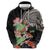 Personalized Japanese Koi Fish Hoodie with Polynesian Pattern