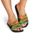Hapi 45th Indipendens Dei Vanuatu Slide Sandals Yumi 1980 with Vanuatuan Beach Landscape - Polynesian Pride