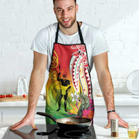 Vanuatu 45th Anniversary Apron Polynesian with Sand Drawing Pattern LT9 - Polynesian Pride