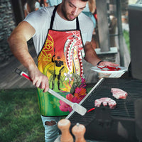 Vanuatu 45th Anniversary Apron Polynesian with Sand Drawing Pattern LT9 - Polynesian Pride