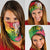 Vanuatu 45th Anniversary Neck Gaiter Polynesian with Sand Drawing Pattern - Polynesian Pride