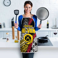 Vanuatu Proud to be Ni-van Personalised Apron with Mutis En Atan Patterns LT9 - Polynesian Pride