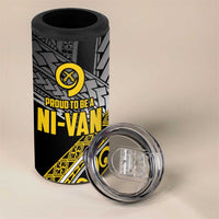 Vanuatu Proud to be Ni-van Personalised 4 in 1 Can Cooler Tumbler with Mutis En Atan Patterns LT9 - Polynesian Pride