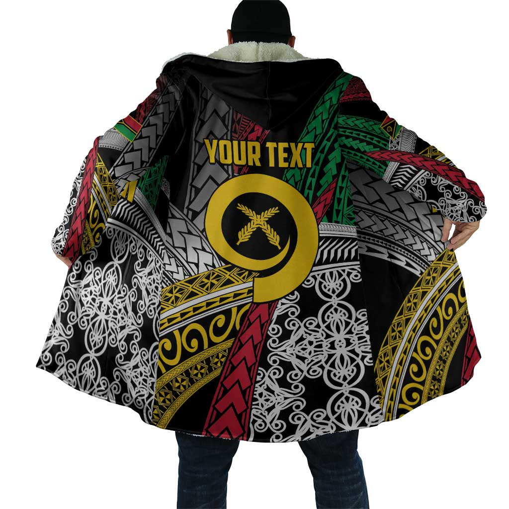 Vanuatu Proud to be Ni-van Personalised Cloak with Mutis En Atan Patterns - Polynesian Pride
