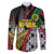 Vanuatu Proud to be Ni-van Personalised Family Matching Off Shoulder Maxi Dress and Hawaiian Shirt with Mutis En Atan Patterns