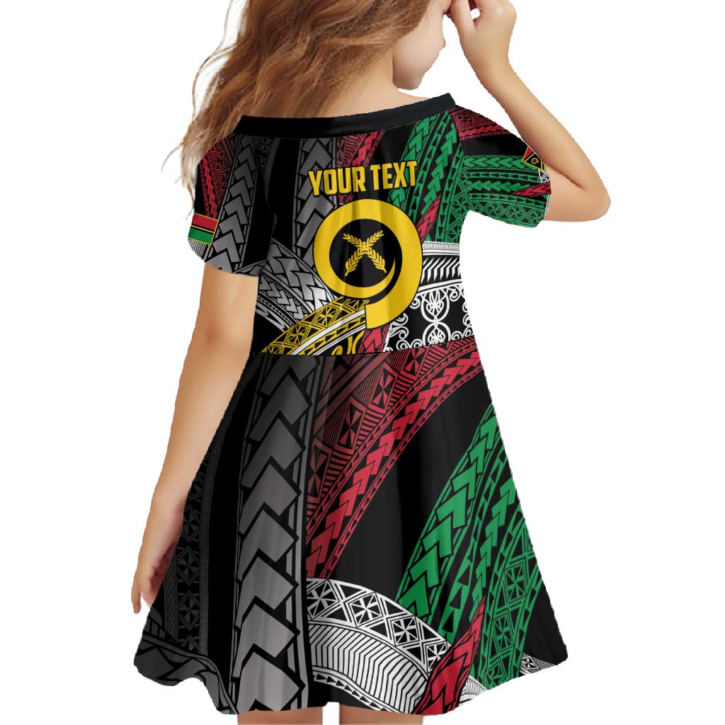 Vanuatu Proud to be Ni-van Personalised Family Matching Tank Maxi Dress and Hawaiian Shirt with Mutis En Atan Patterns