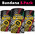 Vanuatu Proud to be Ni-van Personalised Neck Gaiter with Mutis En Atan Patterns - Polynesian Pride