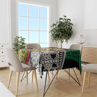 Vanuatu Proud to be Ni-van Personalised Tablecloth with Mutis En Atan Patterns LT9 - Polynesian Pride