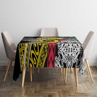 Vanuatu Proud to be Ni-van Personalised Tablecloth with Mutis En Atan Patterns LT9 - Polynesian Pride