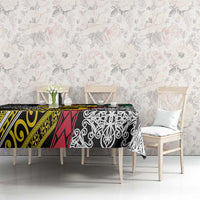 Vanuatu Proud to be Ni-van Personalised Tablecloth with Mutis En Atan Patterns LT9 - Polynesian Pride