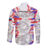 2023 Philippines Anzkals Football Long Sleeve Button Shirt Pilipinas Be Unique LT9 - Polynesian Pride