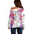 2023 Philippines Anzkals Football Off Shoulder Sweater Pilipinas Be Unique LT9 - Polynesian Pride