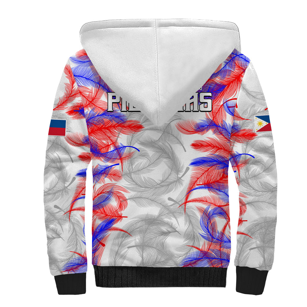 2023 Philippines Anzkals Football Sherpa Hoodie Pilipinas Be Unique LT9 - Polynesian Pride