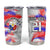 Custom Philippines Anzkals Football Tumbler Cup Pilipinas Be Unique