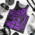 Fiji Islands Men Tank Top Coat of Arms Fijian Flower Polynesian Pattern - Purple LT9 Purple - Polynesian Pride