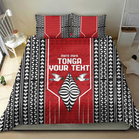 Custom Tonga Rugby Bedding Set Mate Maa Kupesi Style LT9 - Polynesian Pride