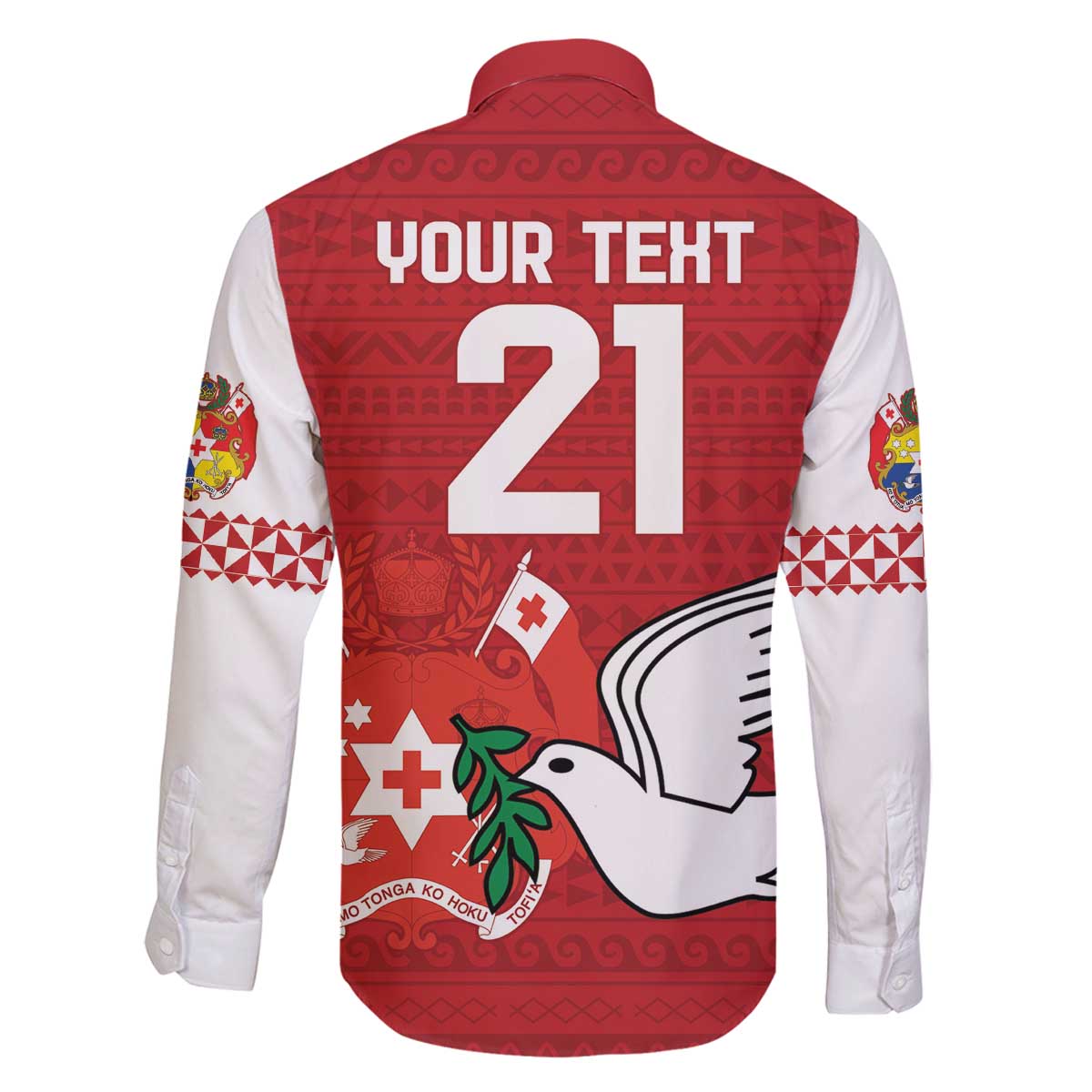 Custom Tonga Rugby Family Matching Puletasi and Hawaiian Shirt Mate Maa Kupesi Style LT9 - Polynesian Pride