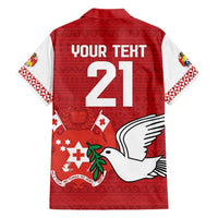 Custom Tonga Rugby Hawaiian Shirt Mate Maa Kupesi Style LT9 - Polynesian Pride