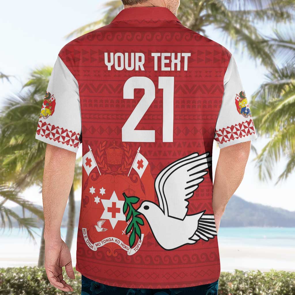 Custom Tonga Rugby Hawaiian Shirt Mate Maa Kupesi Style LT9 - Polynesian Pride