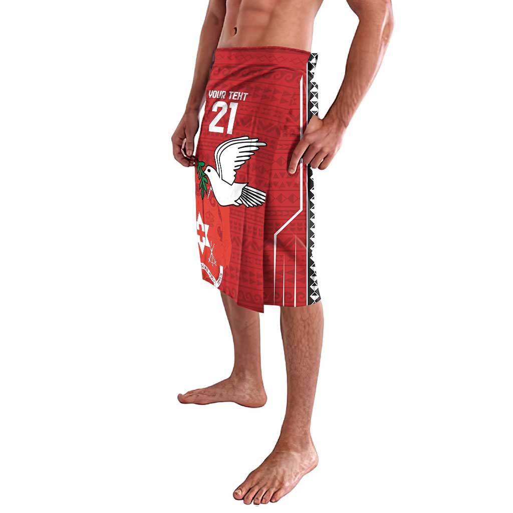 Custom Tonga Rugby Lavalava Mate Maa Kupesi Style LT9 - Polynesian Pride