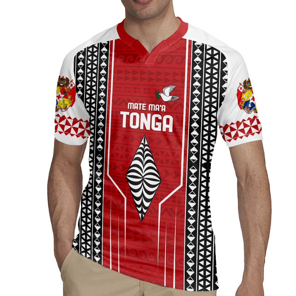 Custom Tonga Rugby Rugby Jersey Mate Maa Kupesi Style LT9 - Polynesian Pride