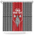 Custom Tonga Rugby Shower Curtain Mate Maa Kupesi Style