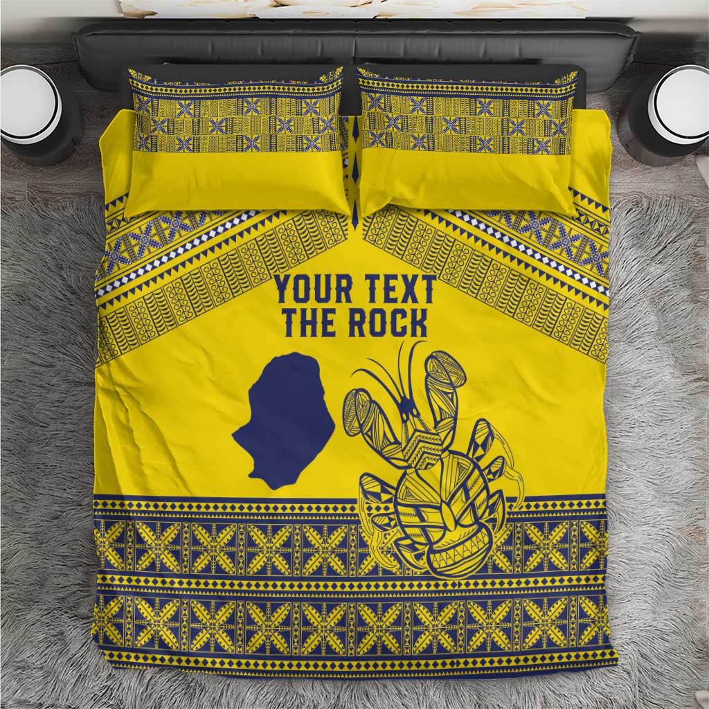 Niue Crab Personalised Bedding Set Niuean Hiapo Pattern - Polynesian Pride