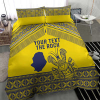 Niue Crab Personalised Bedding Set Niuean Hiapo Pattern - Polynesian Pride
