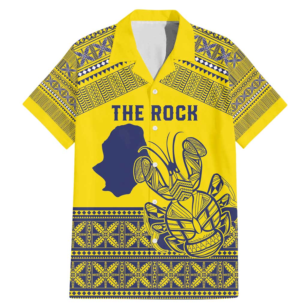 Niue Crab Personalised Family Matching Mermaid Dress and Hawaiian Shirt Niuean Hiapo Pattern - Polynesian Pride