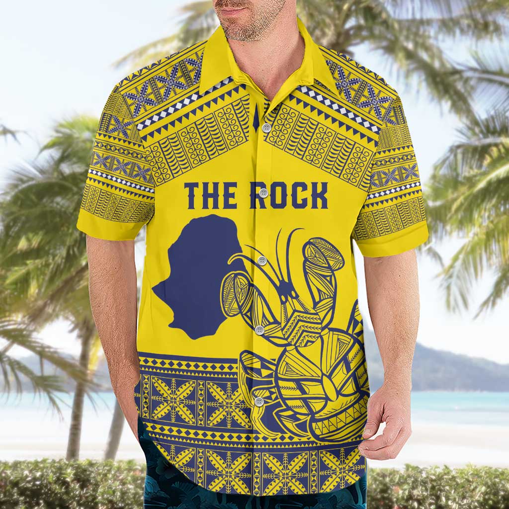 Niue Crab Personalised Hawaiian Shirt Niuean Hiapo Pattern - Polynesian Pride