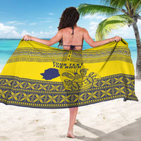 Niue Crab Personalised Sarong Niuean Hiapo Pattern - Polynesian Pride