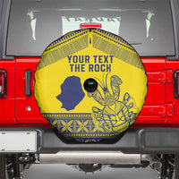 Niue Crab Personalised Spare Tire Cover Niuean Hiapo Pattern - Polynesian Pride