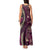 Vintage Samoa Siapo Mamanu Tank Maxi Dress Pink Samoan Tapa Motif - Polynesian Pride
