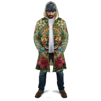 Hawaii Tiki Mask Personalized Cloak Mele Kalikimaka i Iulai!