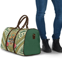 Hawaii Tiki Mask Travel Bag Mele Kalikimaka i Iulai!