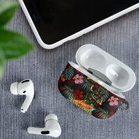 Hawaii Tiki Surfing AirPods Case Mele Kalikimaka i Iulai! LT9 - Polynesian Pride