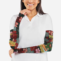 Hawaii Tiki Surfing Arm Sleeves Mele Kalikimaka i Iulai! LT9 - Polynesian Pride