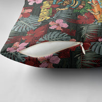 Hawaii Tiki Surfing Pillow Cover Mele Kalikimaka i Iulai! LT9 - Polynesian Pride