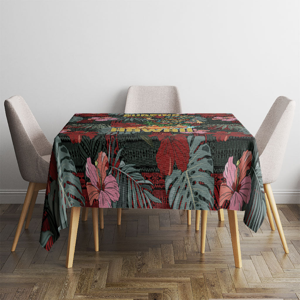 Hawaii Tiki Surfing Tablecloth Mele Kalikimaka i Iulai! LT9 - Polynesian Pride