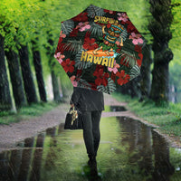 Hawaii Tiki Surfing Umbrella Mele Kalikimaka i Iulai! LT9 - Polynesian Pride